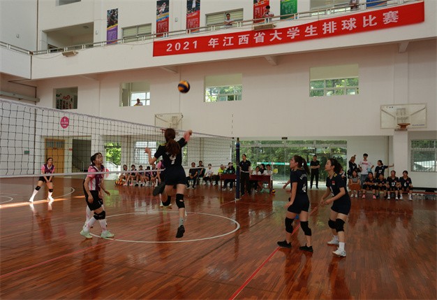 2021年江西省大学生排球比赛顺利闭幕